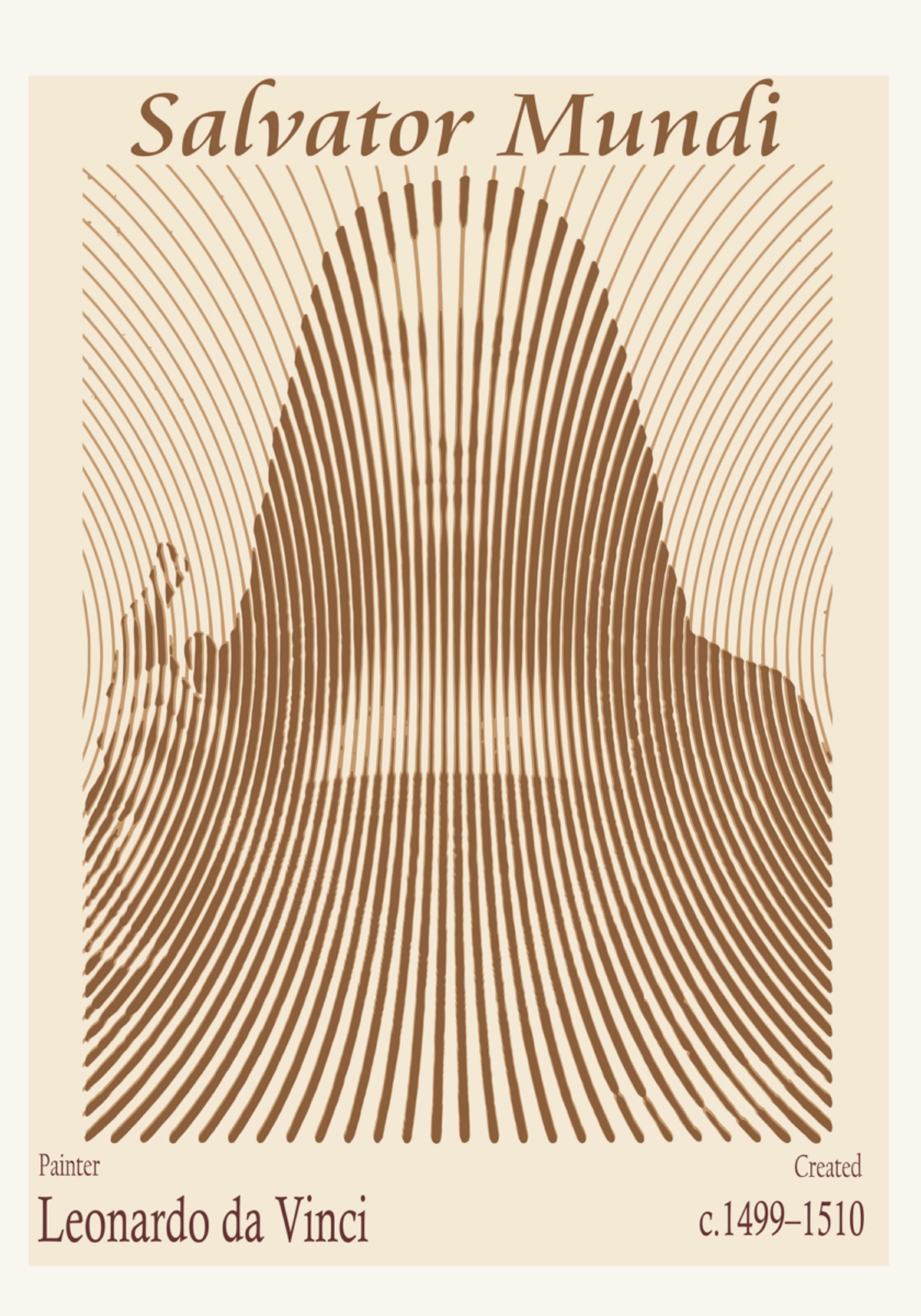 Abstract Jesus Silhouette