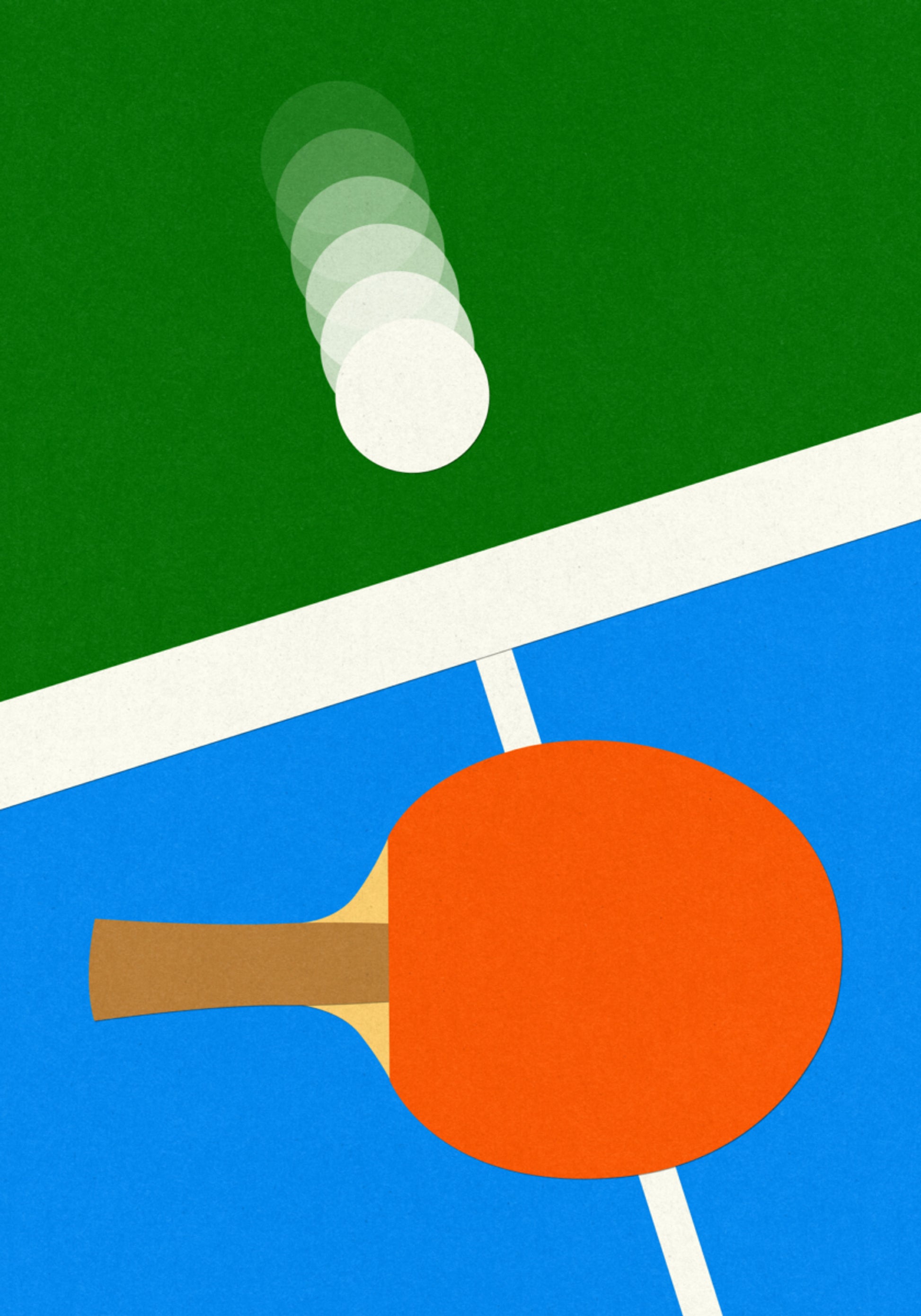 Table Tennis Action