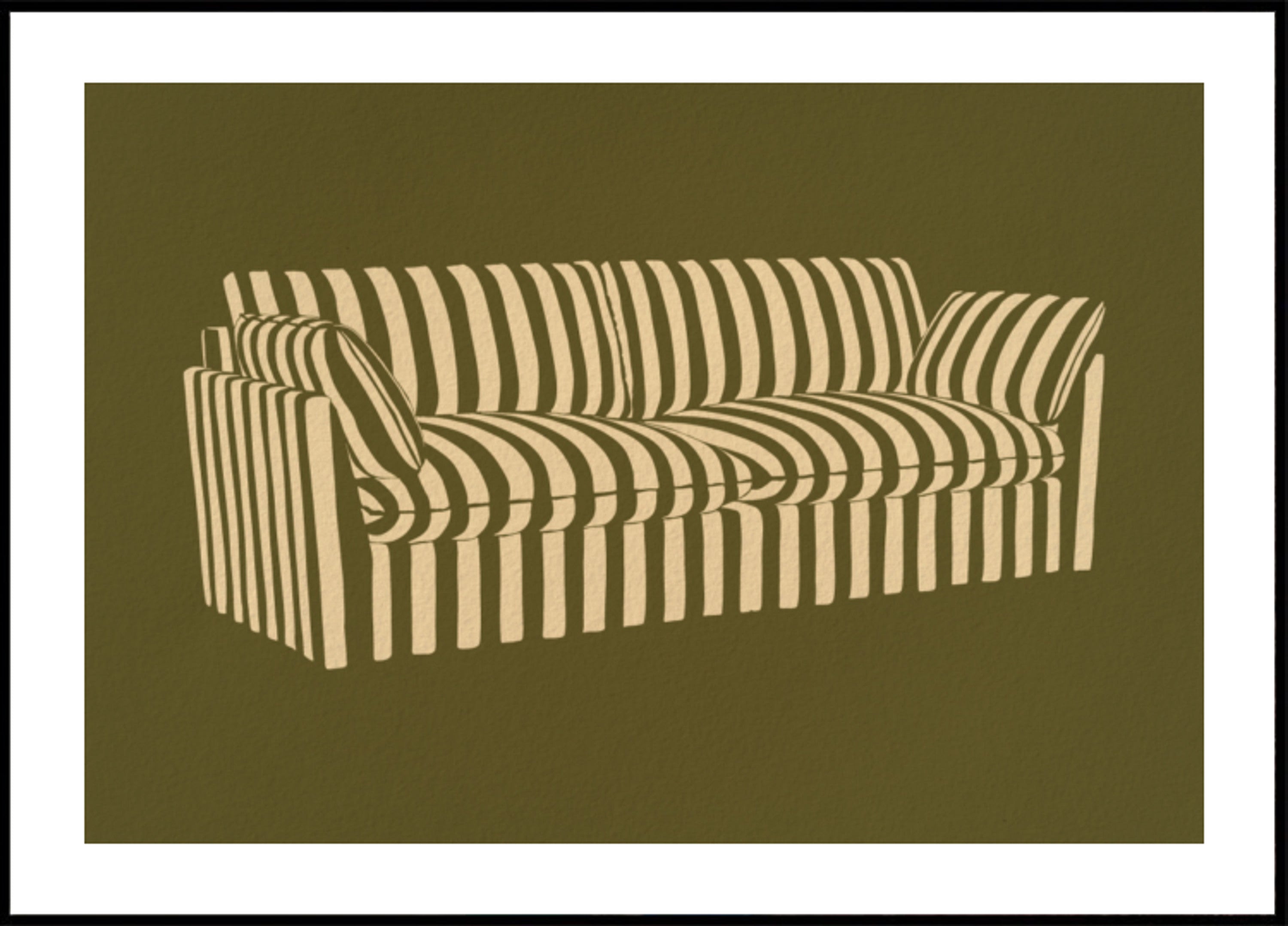 Striped Sofa Classic