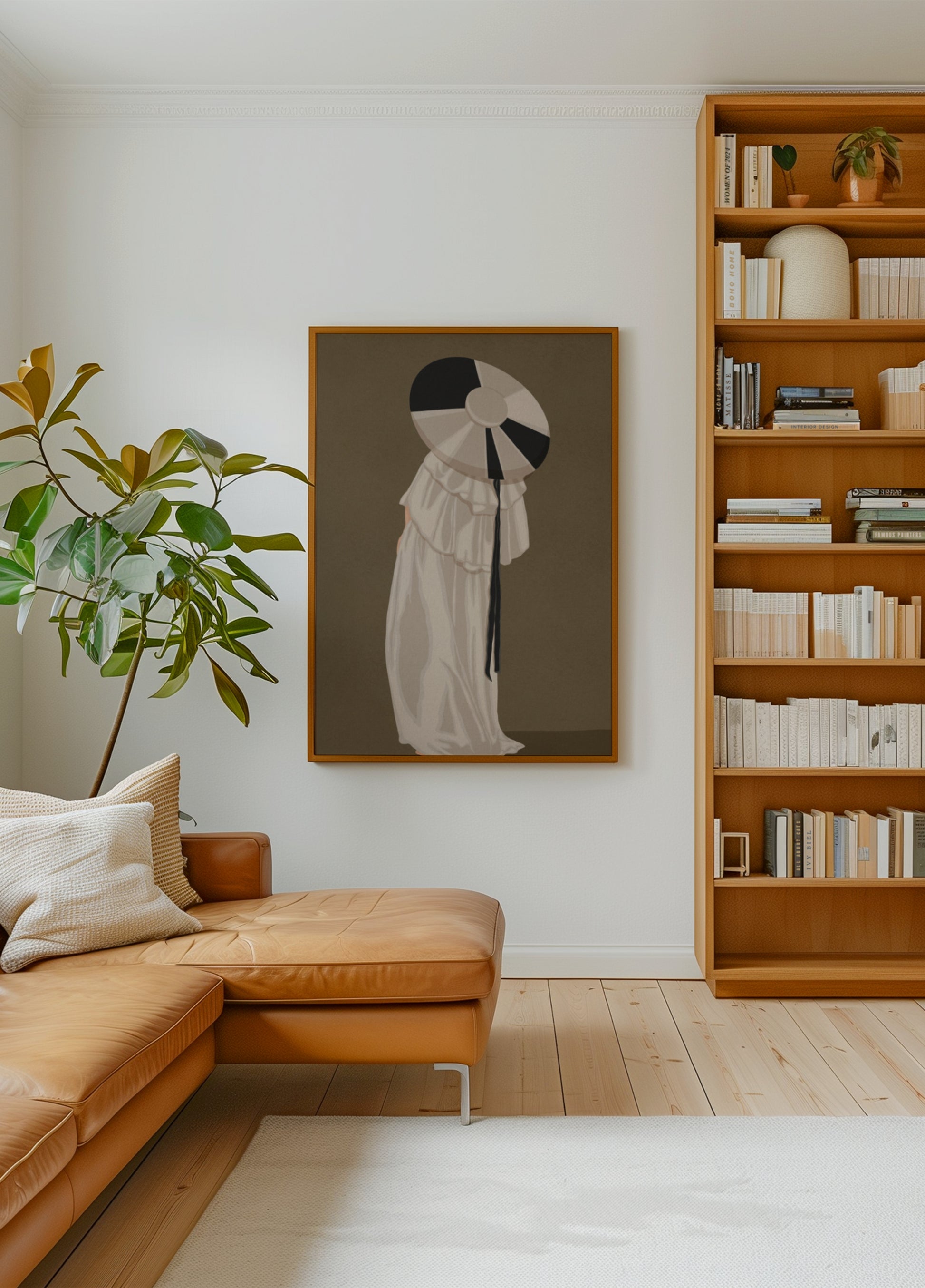 Woman In Elegant Hat