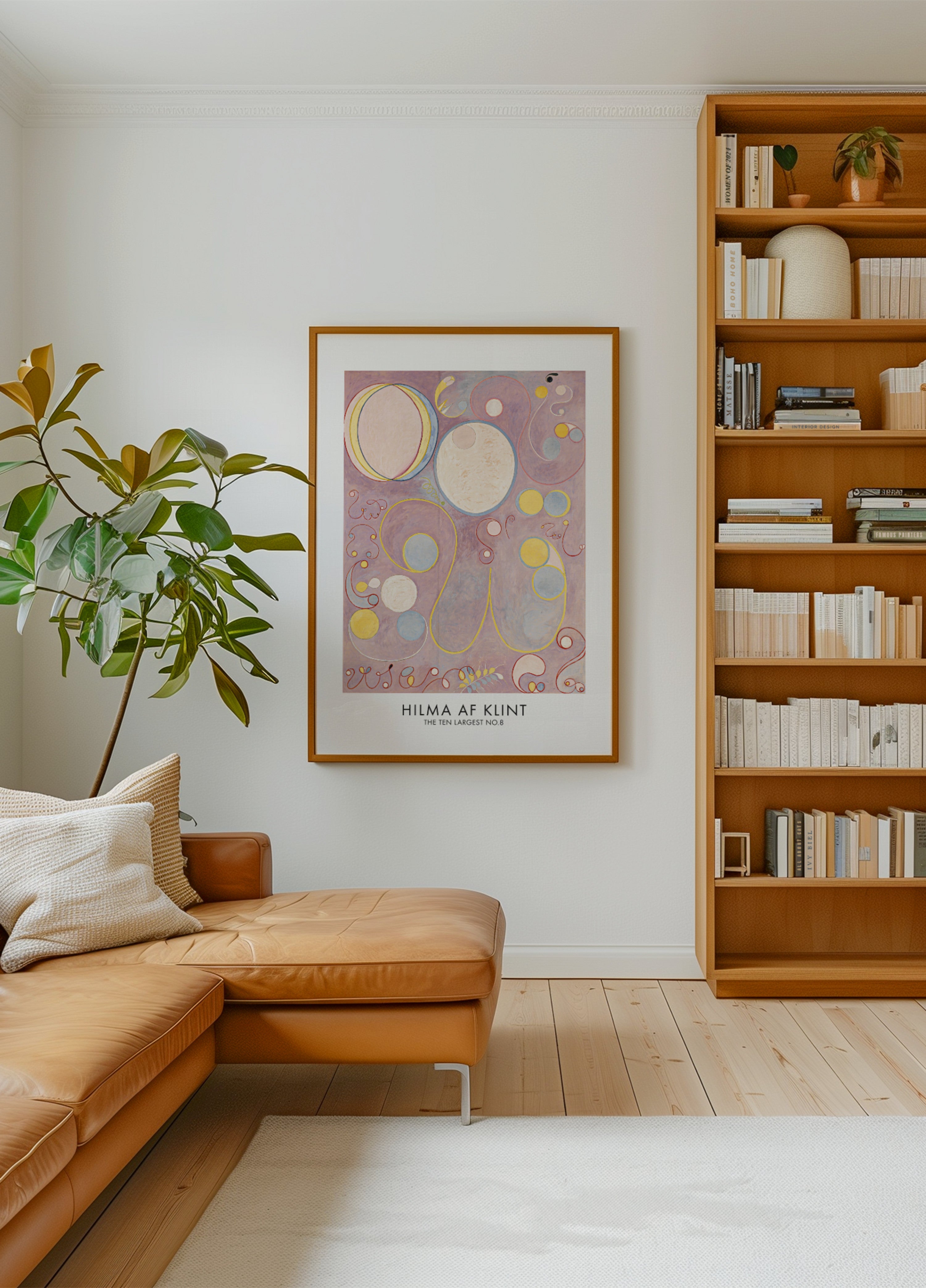 The Ten Largest No.8 Poster