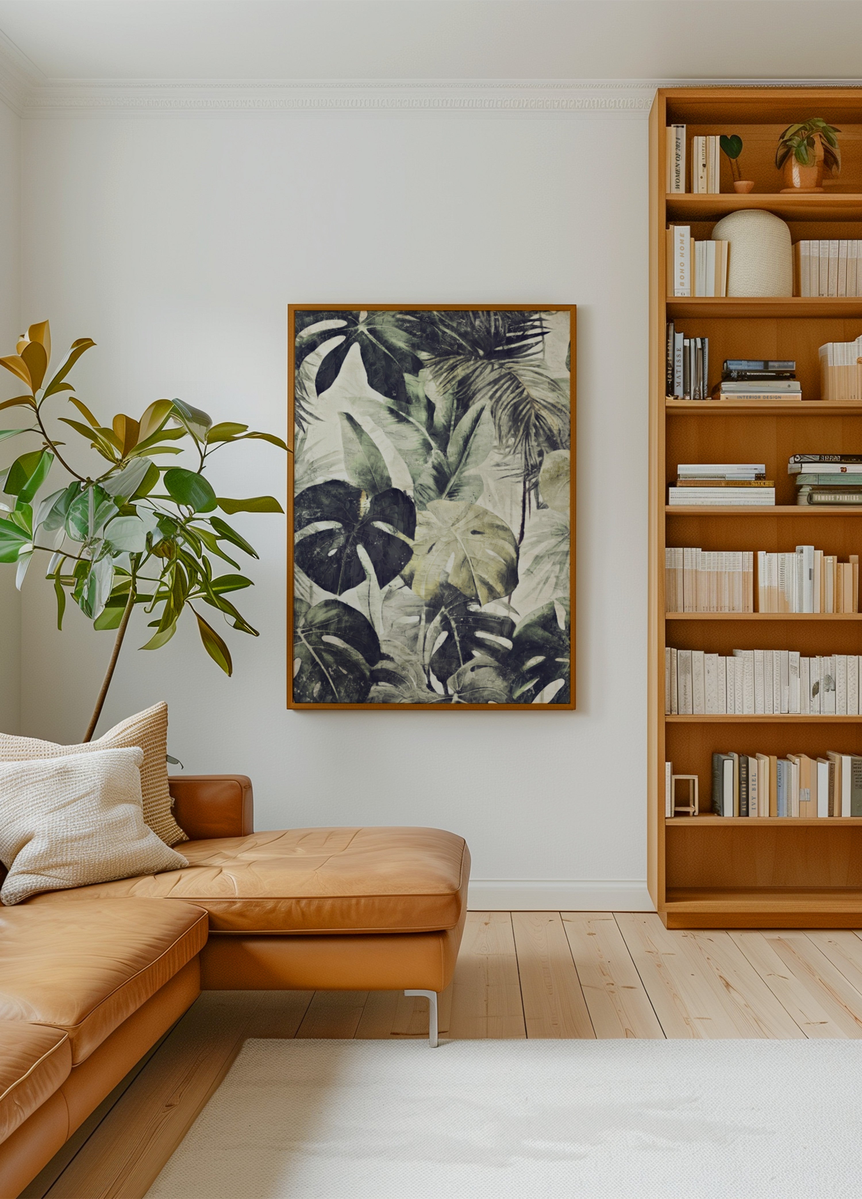 Vintage Jungle Leaves