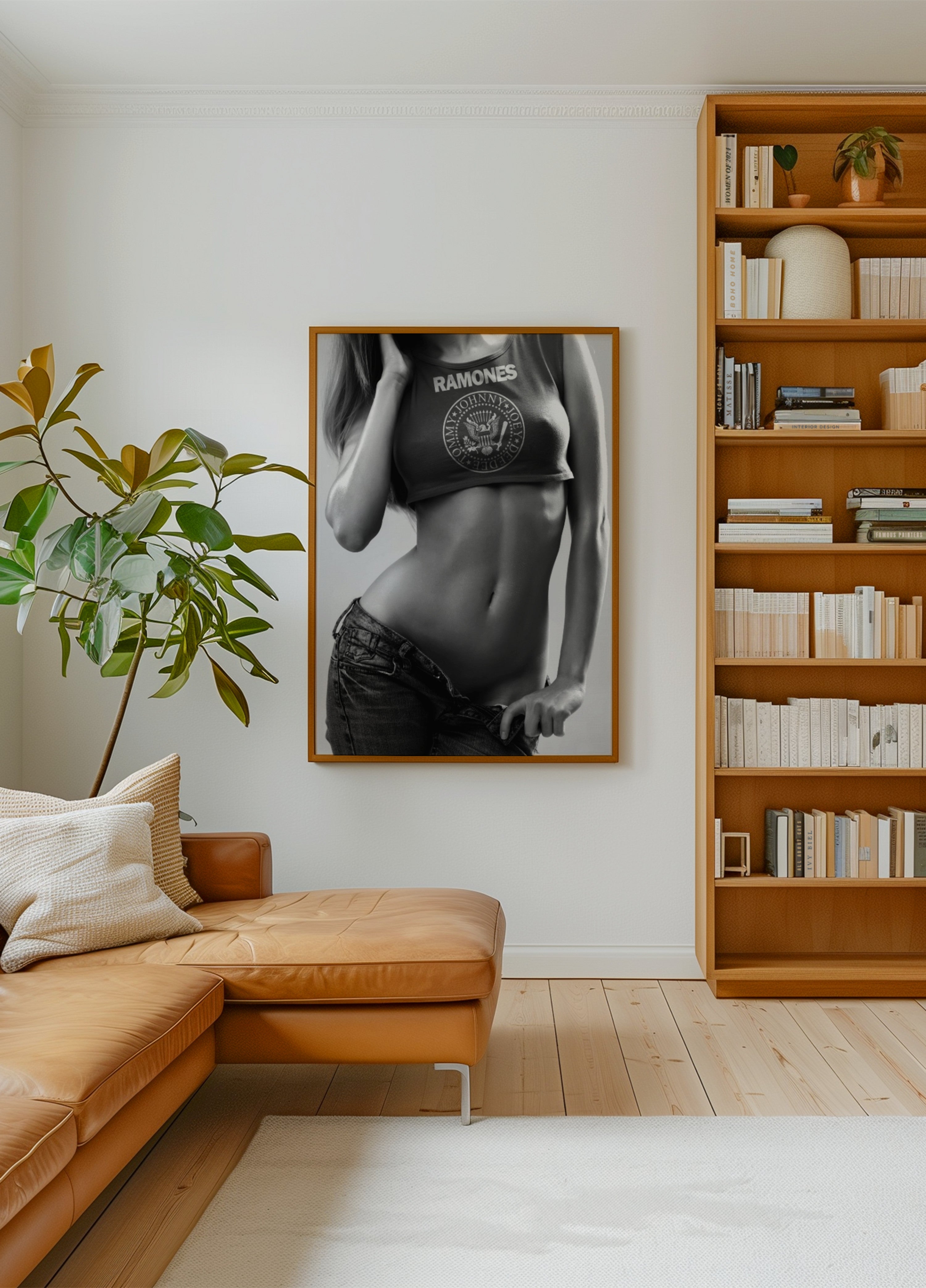 Ramones Crop Top Style
