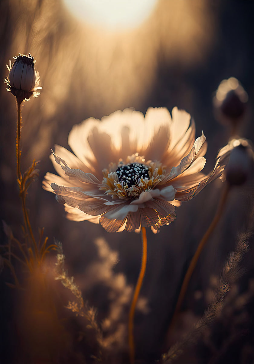 Sunlit Blossom Plakat - Posterbox