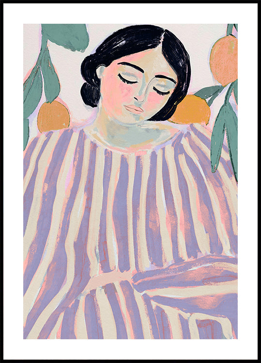 Tranquil Stripes Plakat - Posterbox