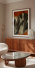 Earthy Abstract Flow Plakat - Posterbox