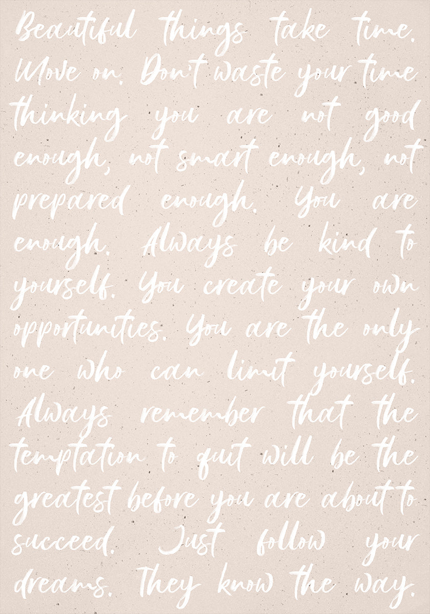 Motivational Quotes Plakat - Posterbox