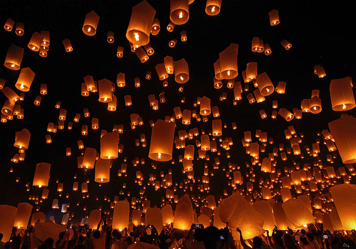 Floating Lanterns - Posterbox