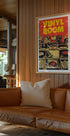 Vinyl Room Art Print Plakat - Posterbox