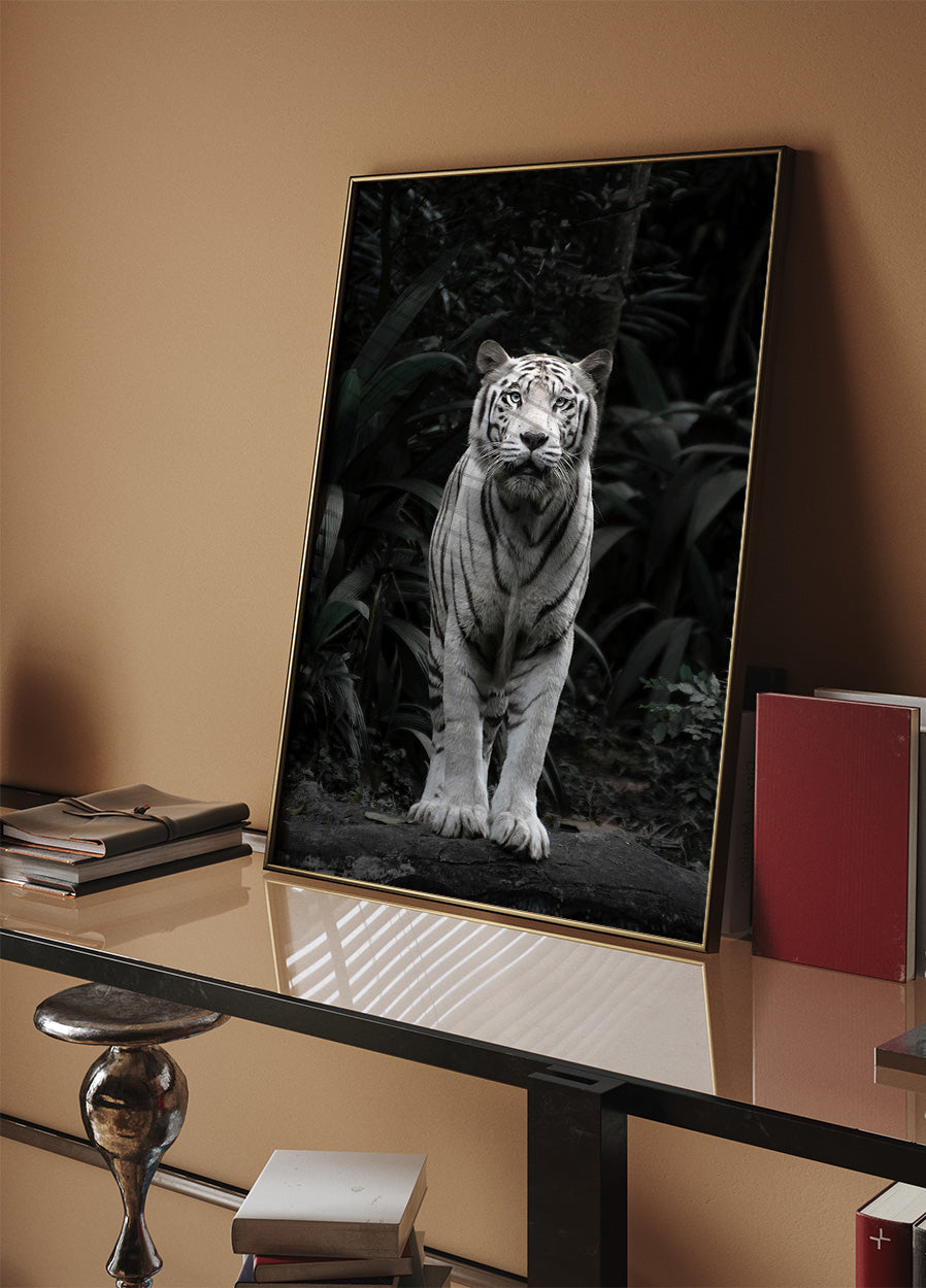 White Tiger Plakat - Posterbox.dk