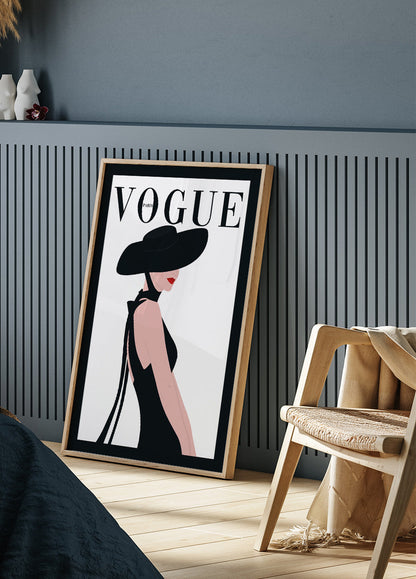 Woman Vogue Plakat