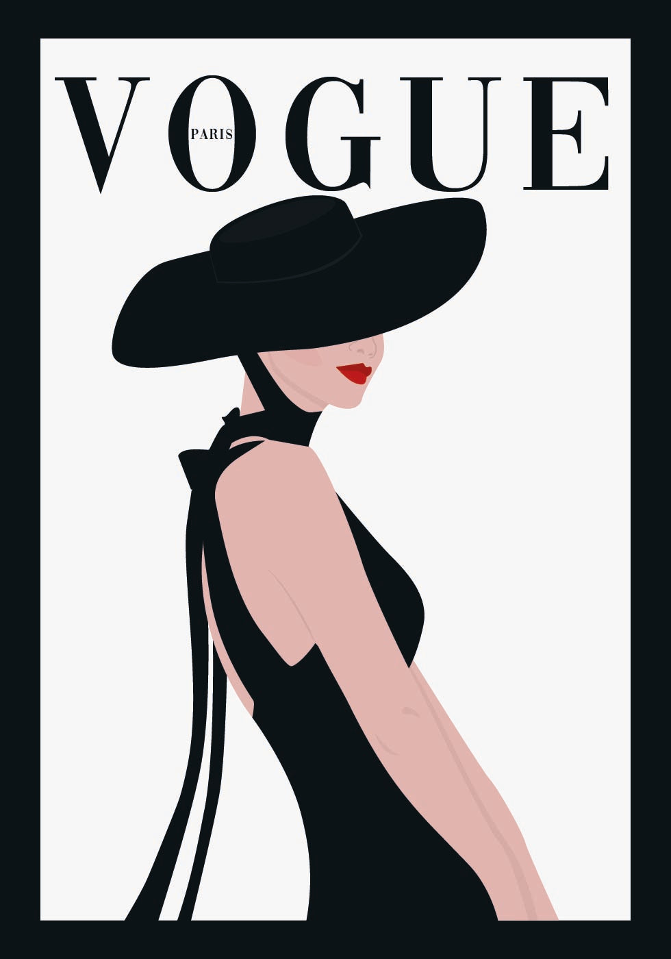 Woman Vogue Plakat